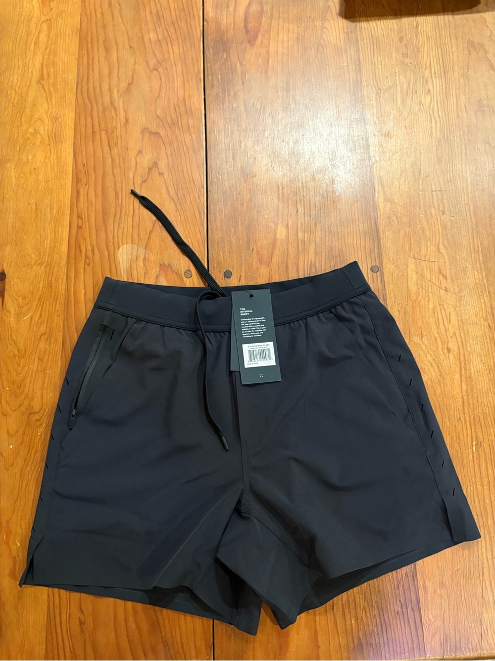 Ten Thousand Interval Short 5In Liner Black Small Gym Workout Training